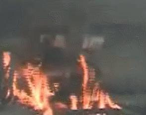 客车发动机舱灭火