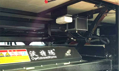 新能源公交灭火装置安装图